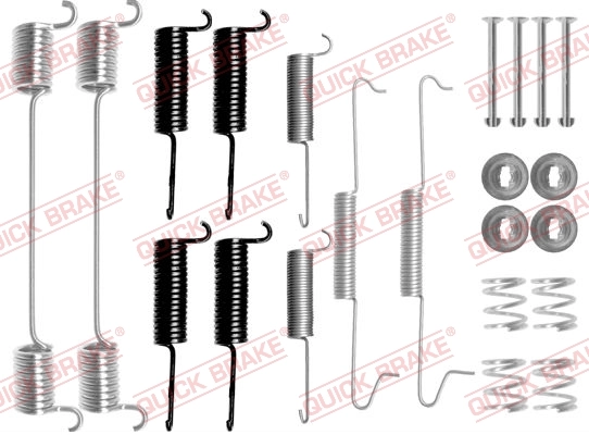 Accessory Kit, brake shoes